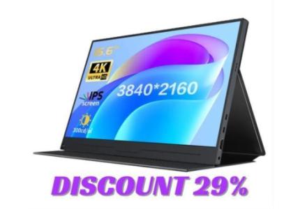 15.6 inch 4K or 1080P UHD Gaming Portable Monitor for PC