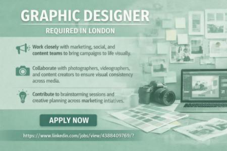 Graphic Designer Required in London