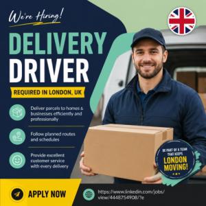 Delivery Driver Required in London