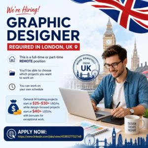 Graphic Designer Required in London