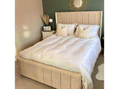 New Double Bed with Mattress for Sale - Free Delivery - Cash on Delivery for Customer Satisfaction