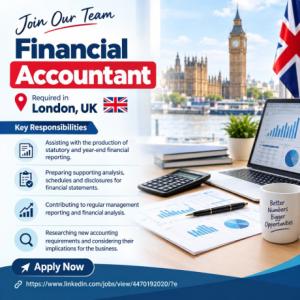 Financial Accountant Required in London
