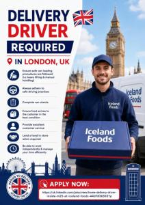 Delivery Driver Required in London