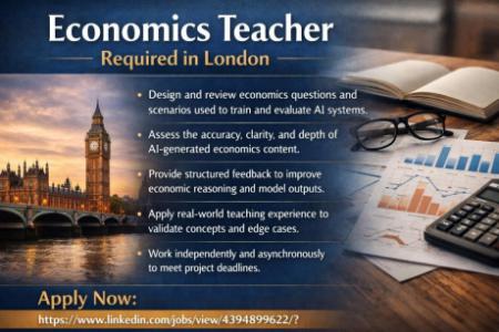 Economics Teacher Required in London