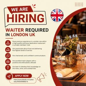 Waiter Required in Dubai