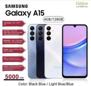 Samsung Galaxy A15 4G 4GB/128gb Dual Sim Unlocked Smartphone Android Mobile Phone in UK