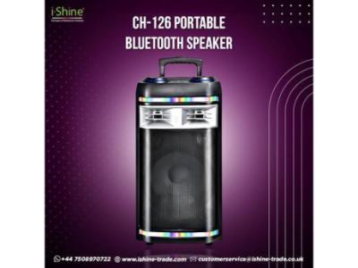Buy Bulk CH-126 Portable Bluetooth Speaker in UK