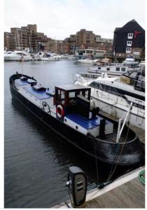 1920's Dutch Barge House boat