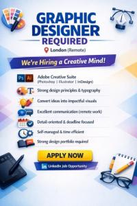 Graphic Designer Required in Dubai