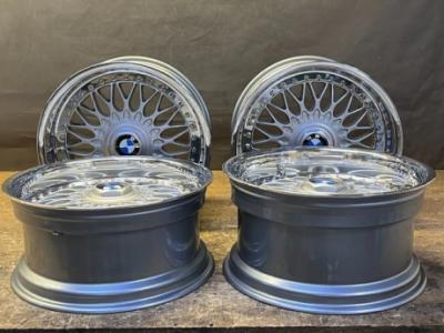 4 orig BBS RCpcs BMW rims 8x17 9x17 wheels rims E28 E34 M5 Ecs