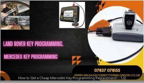 How to Get a Cheap Mercedes Key Programming Replacement?