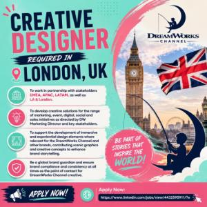 Creative Designer Required in London