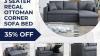 Transforming Spaces with our 3-Seater Ottoman Corner Sofa Bed