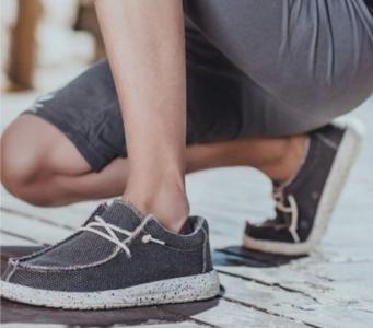 Summer Casual Breathable Lace-Up Canvas Men’s Loafers Shoes,NEW!