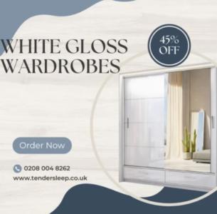 White Gloss Wardrobes