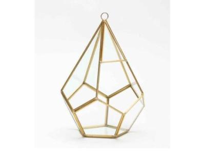 Buy Teardrop Terrarium - Gold