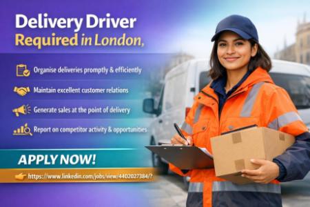 Delivery Driver Required in London
