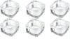 Square Tealight Holder Clear