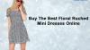 Buy The Best Floral Ruched Mini Dresses Online