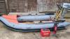 Achilles dinghy boat with honda 9.9hp engine