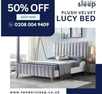 The Plush Velvet Lucy Bed Experience