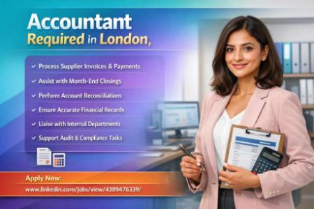 Accountant Required in London
