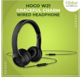 Buy Bulk HOCO W21 Graceful Charm Wired Headphone in Ireland