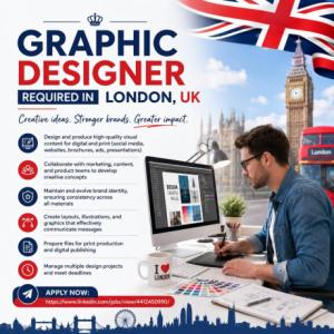 Graphic Designer Required in London