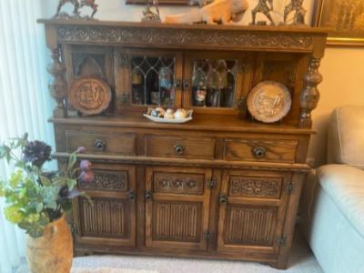 OLD CHARM SOLID OAK DRESSER owned from new