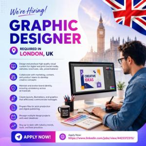 Graphic Designer Required in London