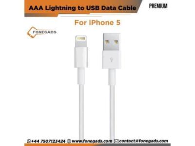 Buy Bulk IPhone 5 AAA Lightning To USB Data Cable in UK
