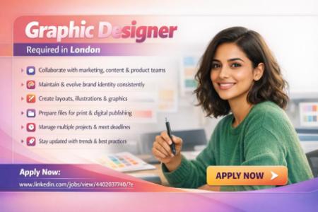 Graphic Designer Required in London