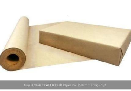 Buy FLORALCRAFT® Kraft Paper Roll (50cm x 20m)