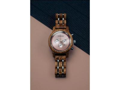 Harbor Island - Chronograph Wood Watch