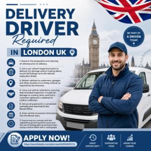 Delivery Driver Required in London