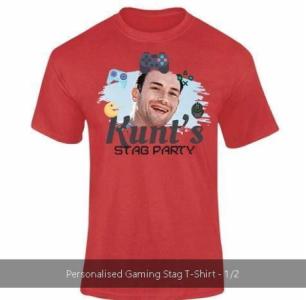 Personalised Grand Theft Stag T-Shirt