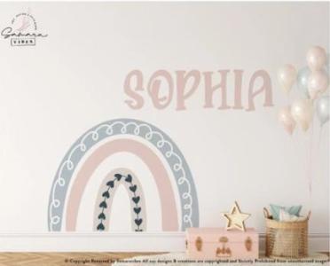 Brighten Your Space With Colorful Rainbow Wall Stickers
