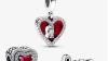 Sparkling Red Heart Dangle Pandora Charm Trio Set X 3 (9pc Bundle)