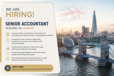 Senior Accountant Required in London