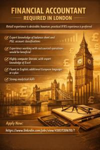 Financial Accountant Required in London