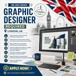 Graphic Designer Required in London