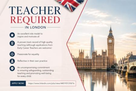 Teacher Required in London