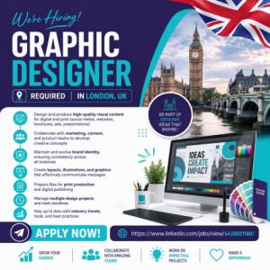 Graphic Designer Required in London