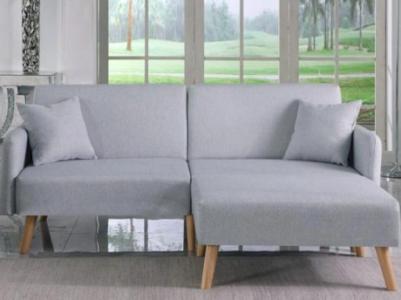 Introducing the Zaina Fabric Sofa Bed Duo!" buy now