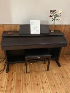 Casio Celviano AP-80R digital piano and Yamaha piano stool