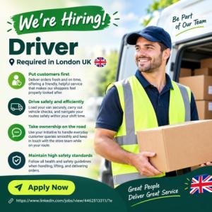 Driver Required in London