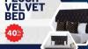Plush Velvet Beds for Your Ultimate Comfort! buy now up to 40% off - 1 Plush Velvet Beds for Your Ul