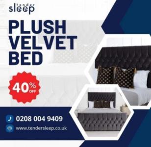 Plush Velvet Beds for Your Ultimate Comfort! buy now up to 40% off - 1 Plush Velvet Beds for Your Ul