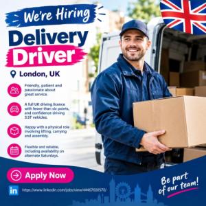 Delivery Driver Required in London