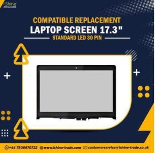 Buy Bulk Compatible Replacement Laptop Screen 17.3"Standard LED 30 Pin in UK